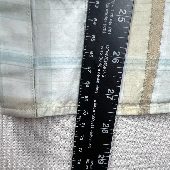 ARIAT Women’s XL Plaid Snap Front Western Shirt Top Long Sleeve Studded Collared - Picture 9 of 11